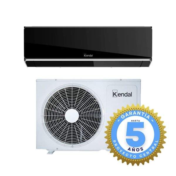 AIRE ACONDICIONADO KENDAL BLACK MIRROR INVERTER 12.000 BTU/HR - Imagen 2